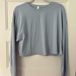 Lululemon long sleeve crop top